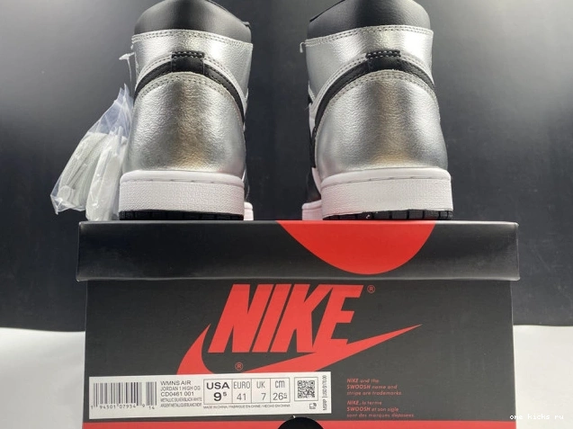 Cheap SILVER 1 OG HIGH AIR WMNS CD0461-001 TOE JORDAN 0718